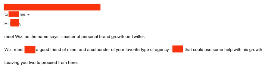 Introduced as "The Master of Personal Brand Growth"